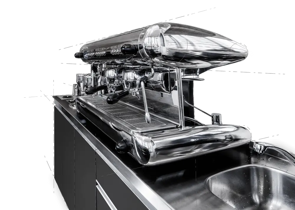 Kaffeautomat für Bars und Cafes
